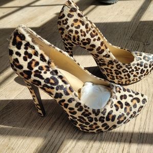 Kelsi Dagger Leopard platform heels